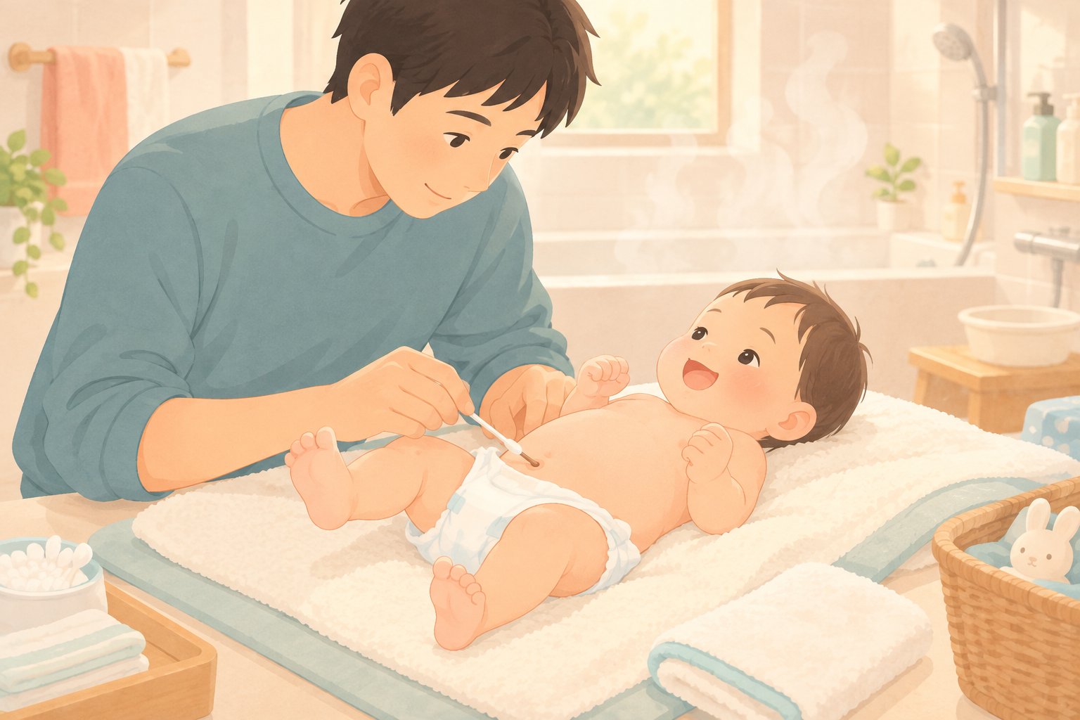 新生児のおへそトラブル（臍炎）：症状・原因・対処法まとめ