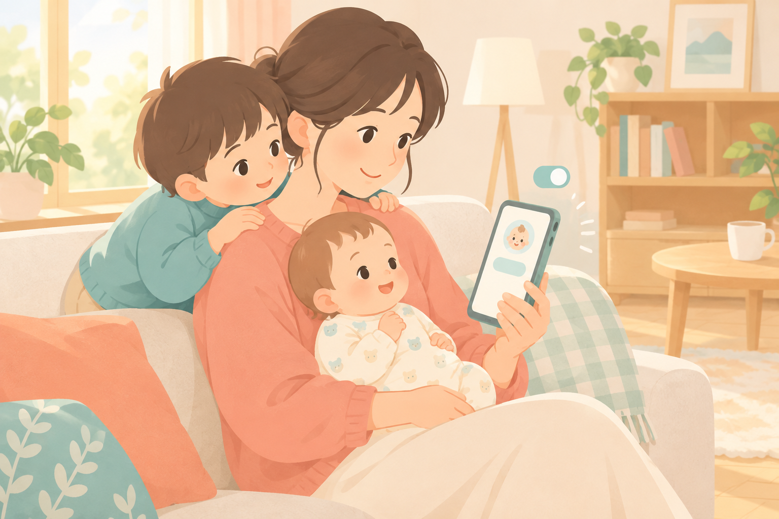 ぴよログの名前（ニックネーム）変更とスクショ設定のイメージ
